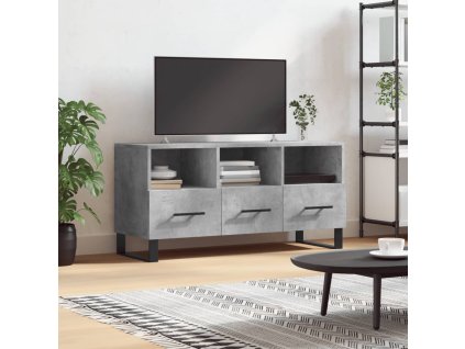 vidaXL TV skříňka betonově šedá 102 x 36 x 50 cm kompozitní dřevo
