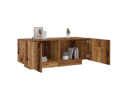 vidaXL Noční stolek starého dřeva 100 x 35 x 40 cm kompozitní dřevo