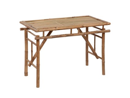 vidaXL Skládací zahradní stůl 115 x 50 x 75 cm bambus