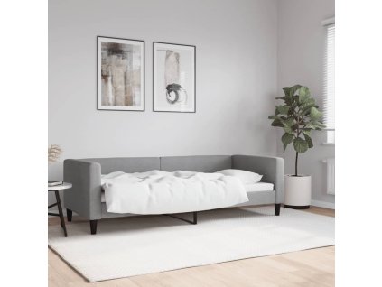 vidaXL Válenda světle šedá 80 x 200 cm textil