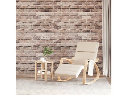 vidaXL 3D nástěnné panely 10 ks hnědé 100 x 50 cm EPS