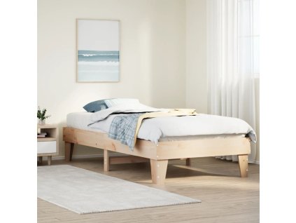 vidaXL Postel bez matrace 90 x 190 cm masivní borovice