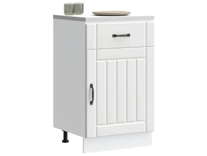 vidaXL Kuchyňská spodní skříňka "Lucca" bílý kompozitní dřevo