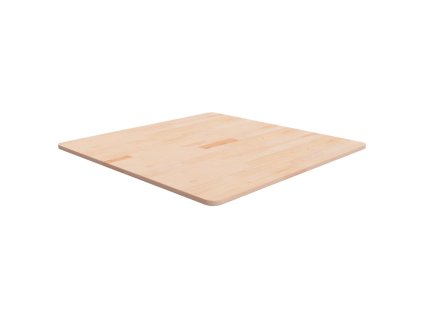 vidaXL Čtvercová stolní deska80x80x1,5 cm masivní dub bez úprav