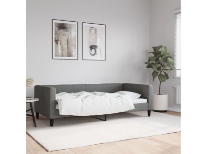 vidaXL Válenda tmavě šedá 90 x 190 cm textil