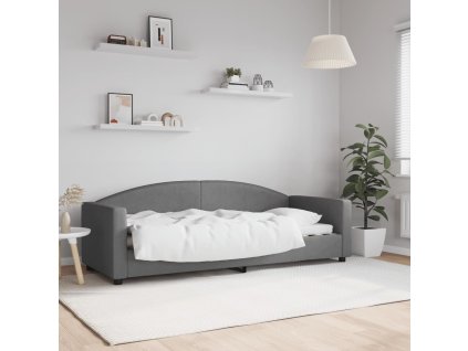 vidaXL Válenda tmavě šedá 80 x 200 cm textil