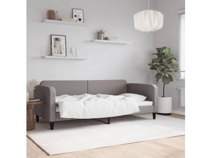 vidaXL Válenda taupe 90 x 200 cm textil