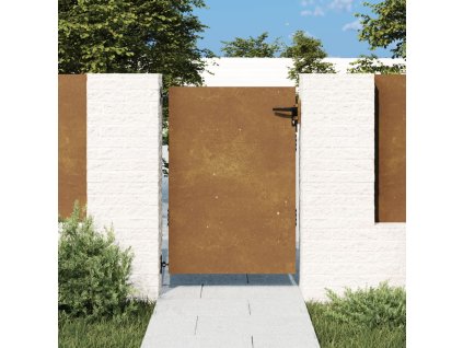 vidaXL Zahradní branka 85 x 150 cm cortenová ocel