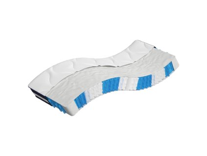 vidaXL Taštičková pružinová matrace středně tvrdá 90 x 190 cm