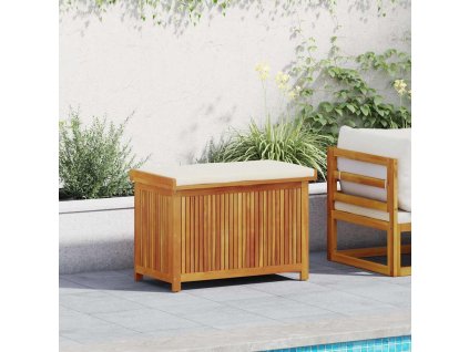 vidaXL Outdoor Cushion Box 90x50x60,5 cm Masivní dřevo akácie
