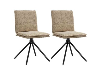 vidaXL Jídelní židle světle šedá umělá semišová kůže