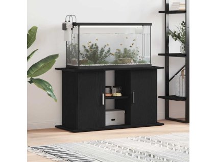 vidaXL Stojan na akvárium černý dub 101 x 41 x 58 cm, konstrukční dřevo