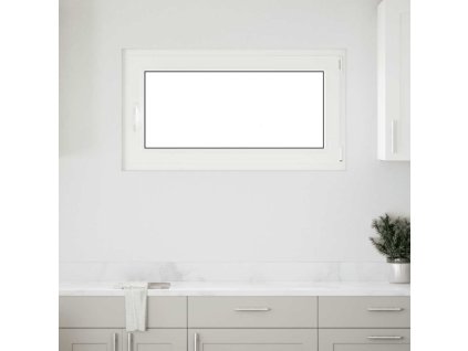 vidaXL Sklepní okno RISOR 110x60 cm sklopné&otočné DIN pravé bílé