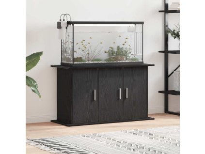 vidaXL Stojan na akvárium černý dub 101 x 41 x 58 cm, konstrukční dřevo