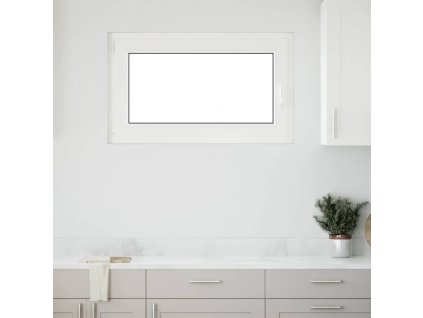 vidaXL Sklepní okno "RISOR" 100x60 cm Sklopné&Otočné DIN levé Bílé