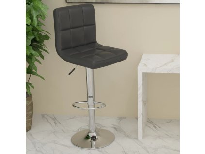 vidaXL Barová stolička černá umělá kůže