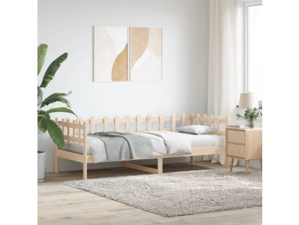 vidaXL Válenda bez matrace 90 x 200 cm masivní borovice