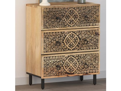 vidaXL Odkládací skříňka 60 x 33 x 75 cm masivní mangovníkové dřevo