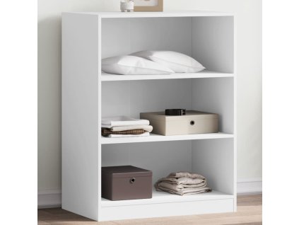 vidaXL Šatní skříň bílá 77 x 48 x 102 cm kompozitní dřevo