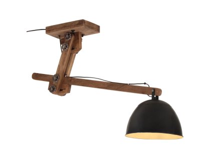 vidaXL Stropní svítidlo 25 W černé 105 x 30 x 65–108 cm E27
