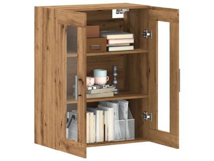 vidaXL Příborník dub artisan 69,5 x 34 x 90 cm kompozitní dřevo