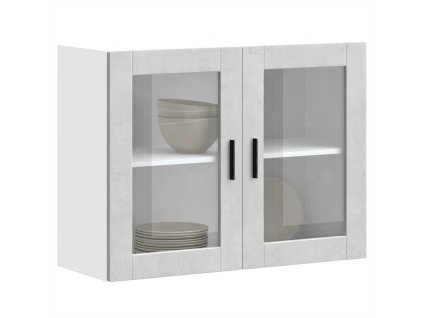 vidaXL Kuchyňská nástěnná skříňka se skleněnými dvířky "Porto"