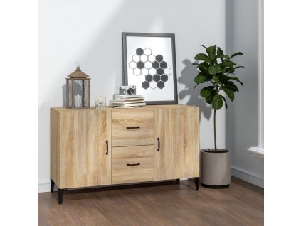 vidaXL Příborník dub sonoma 100 x 36 x 60 cm kompozitní dřevo