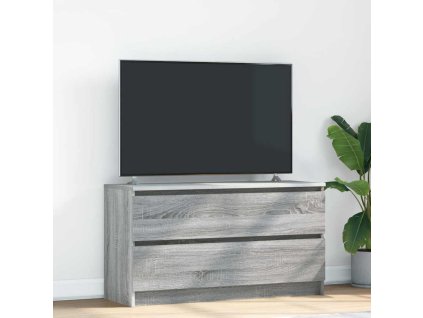 vidaXL TV skříňka šedá sonoma 100x35x54 cm kompozitní dřevo