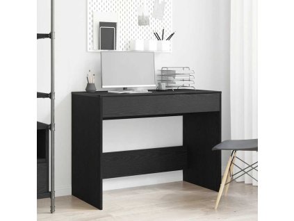 vidaXL Psací stůl Černý dub 101x50x76,5 cm Dřevěné konstrukce