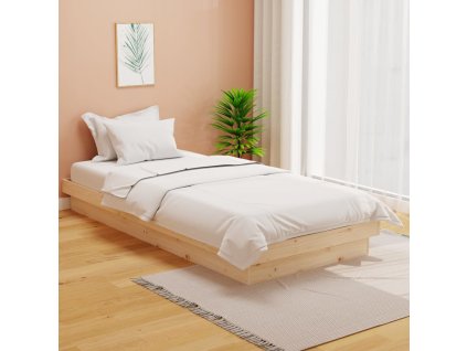 vidaXL Rám postele masivní dřevo 90 x 190 cm Single