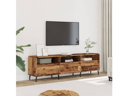 vidaXL TV skříňka old wood 150 x 30 x 44,5 cm kompozitní dřevo