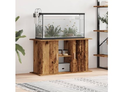 vidaXL Stojan na akvárium old wood 101 x 41 x 58 cm kompozitní dřevo