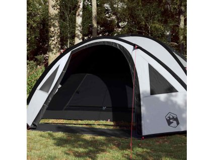 vidaXL Kempingový stan kopule pro 4 osoby bílý zatemňovací nepromokavý