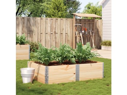 vidaXL Zahradní truhlík 150 x 100 cm masivní borové dřevo