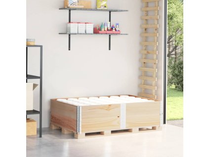 vidaXL Paletové nástavce 2 ks 150 x 100 cm masivní borové dřevo