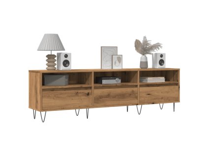 vidaXL TV skříňka dub artisan 150 x 30 x 44,5 cm kompozitní dřevo