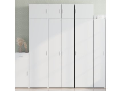 vidaXL Skříň highboard bílá 70 x 42,5 x 185 cm kompozitní dřevo