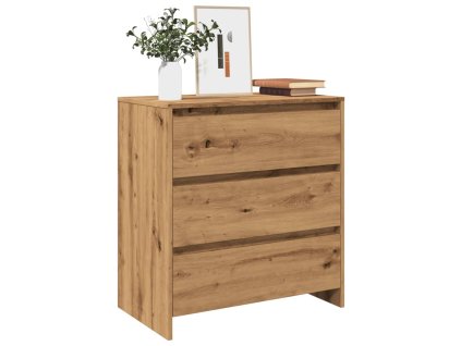 vidaXL Příborník dub artisan 70 x 41 x 75 cm kompozitní dřevo