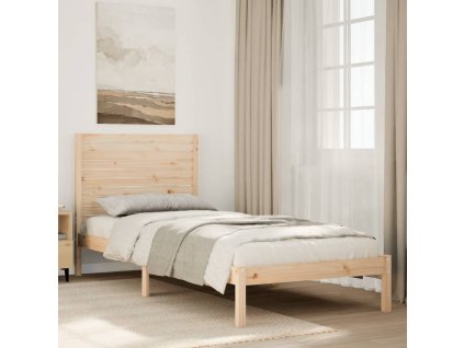 vidaXL Prodloužený rám postele bez matrace 100 x 210 cm masivní dřevo