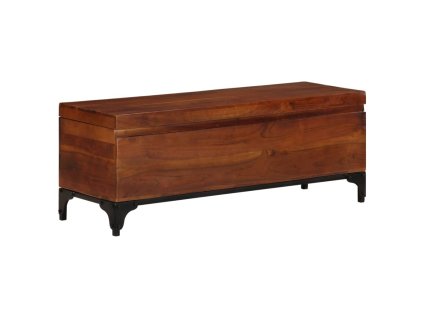 vidaXL Úložná truhla 110 x 35 x 41 cm masivní akáciové dřevo