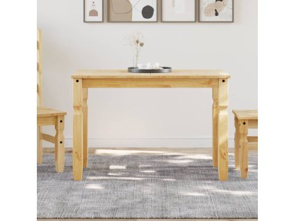 vidaXL Jídelní stůl Corona 112 x 60 x 75 cm masivní borové dřevo
