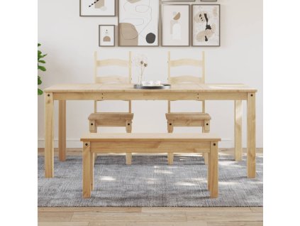 vidaXL Jídelní stůl Panama 180 x 90 x 75 cm masivní borové dřevo