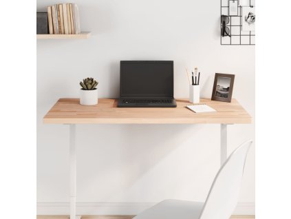 vidaXL Stolní deska 100 x 50 x 2,5 cm obdélníková masivní bukové dřevo