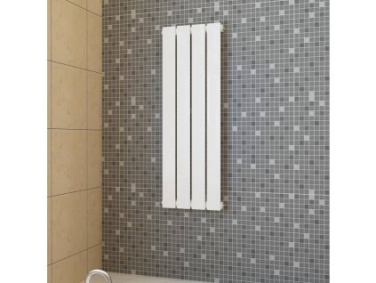 vidaXL Lamelový radiátor bílý 311 mm x 900 mm