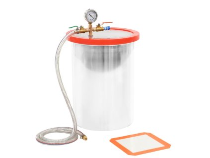 vidaXL Vakuová komora nerezová ocel 22,7 l