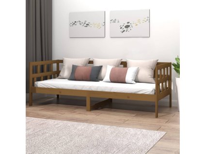 vidaXL Válenda medově hnědá masivní borové dřevo 80 x 200 cm