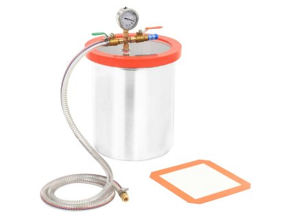 vidaXL Vakuová komora nerezová ocel 11,42 l