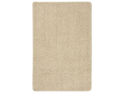 vidaXL Koberec s dlouhým vlasem krémový 200 x 290 cm protiskluzový