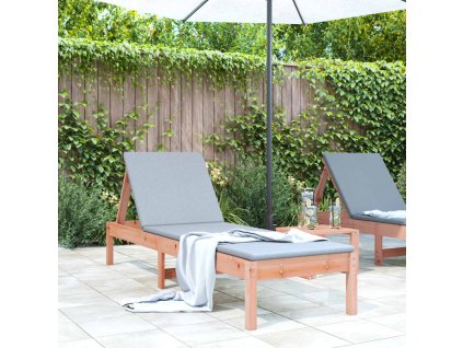 vidaXL Zahradní lehátko 199,5 x 60 x 74 cm masivní dřevo douglasky