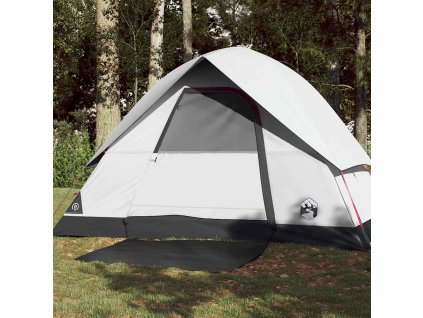 vidaXL Kempingový stan kopule pro 3 osoby bílý zatemňovací nepromokavý